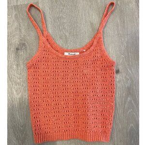 Madewell Open-Stitch Sweater Tank